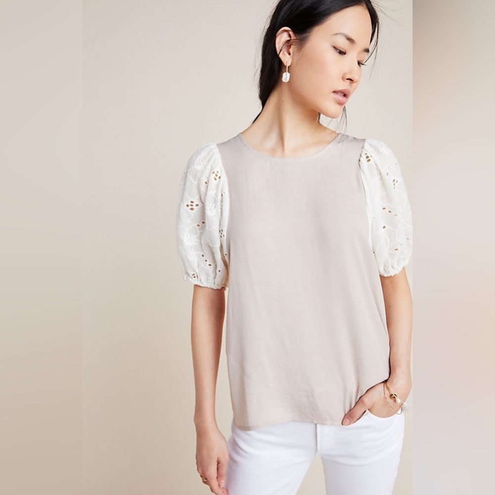 DOLAN Adalia Puff-Sleeved Top